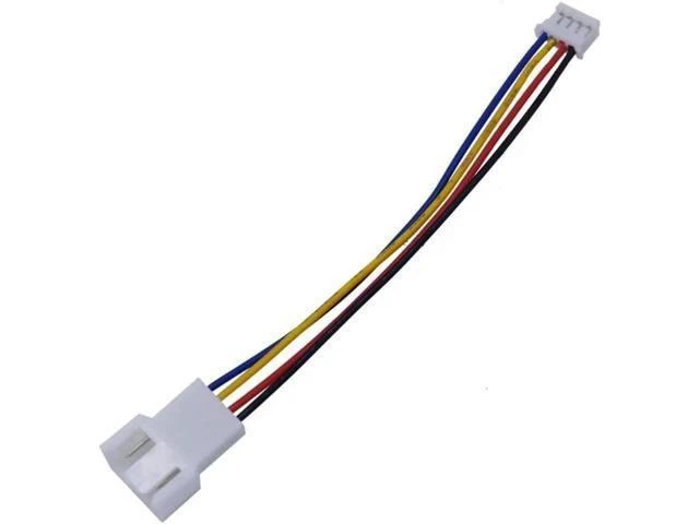 Alt view image 4 of 6 - 5Pcs PH2.0 MINI 4Pin to Standard 4Pin PWM Fan Y-Splitter Cable, 1 to 2 Adapter for Motherboard & GPU Fans