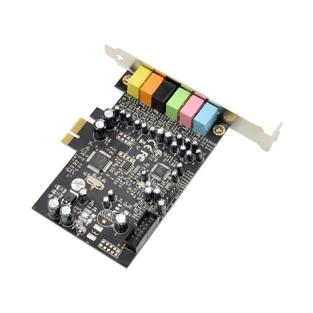 Alt view image 9 of 9 - PCIe 7.1 Channel Sound Card CM8828 + CM9882A with SPDIF Bracket PCIe 7.1CH Analog Digital Stereo Sound Card