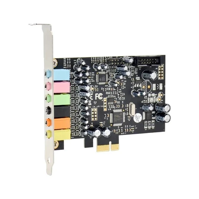 Alt view image 8 of 9 - PCIe 7.1 Channel Sound Card CM8828 + CM9882A with SPDIF Bracket PCIe 7.1CH Analog Digital Stereo Sound Card