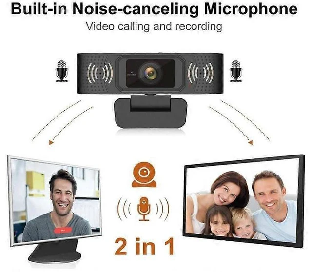 Alt view image 9 of 10 - Ecocleanpath 1080P HD Pro Webcam with Privacy Cover & Auto Focus, Streaming Camera for PC Laptop OBS Skype Xbox