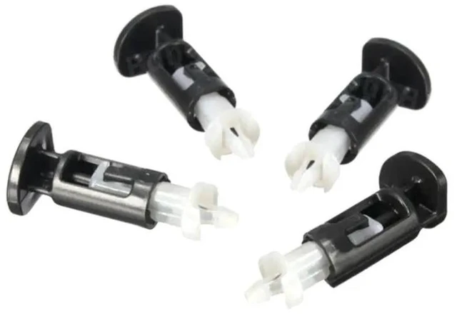 Alt view image 7 of 10 - 10Pair For CPU Heatsink Mount Pin Plastic Push Screw Cooler Cooling Fan Fastener Mounting Clip for Intel Socket Accessories
