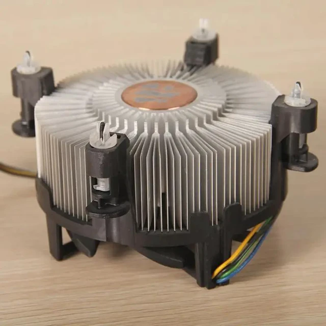 Alt view image 9 of 10 - 10Pair For CPU Heatsink Mount Pin Plastic Push Screw Cooler Cooling Fan Fastener Mounting Clip for Intel Socket Accessories