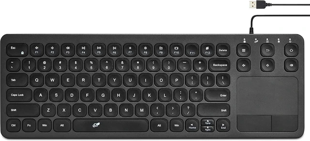 Alt view image 5 of 8 - Vilros 15 Inch USB Keyboard with Touchpad-Great for Raspberry Pi