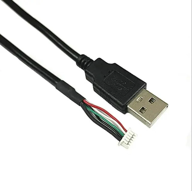 Alt view image 2 of 2 - FOR Custom USB to PH1.25mm pitch 5pin small terminal connection cable advertising machine screen USB data cable