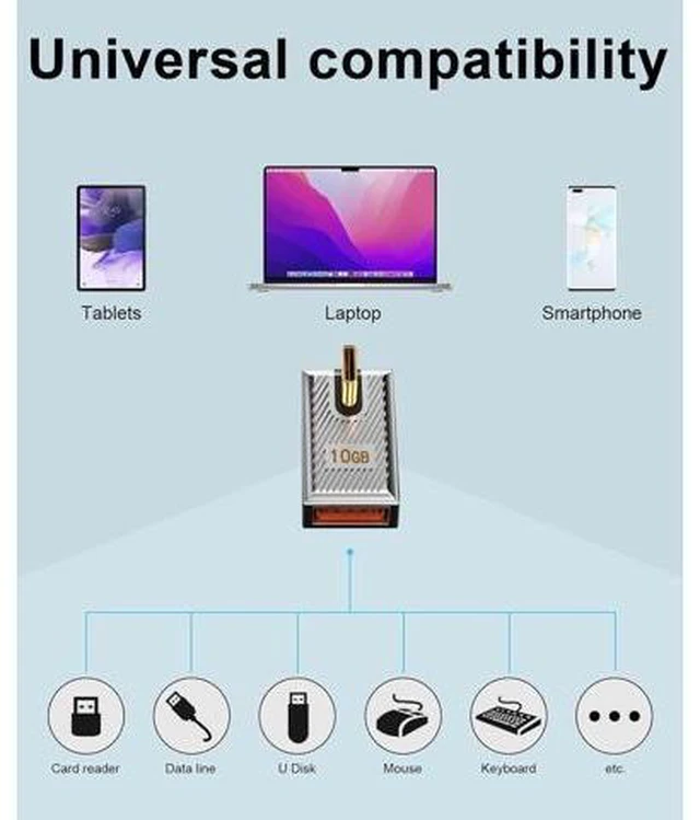 Alt view image 12 of 14 - 120W USB A to USB C Adapter 90 Degree USB C to USB Adapter Right Angle USB Type 3.1 Female to USB C Male Converter OTG Fast Charging Compatible with MacBook Tablet Samsung Galaxy 2 Pack