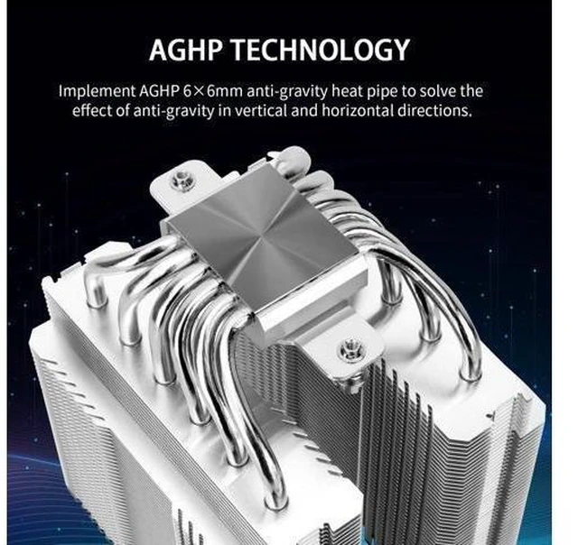 Alt view image 8 of 12 - Peerless Assassin 120 SE Extrem CPU Air Cooler with 6 Heat Pipes, Dual PWM Fans, AGHP heatpipe Technology, 154mm High Cooling, for AM5/AM4, Intel LGA1851/1700/1150/1151/1155/1156/1200