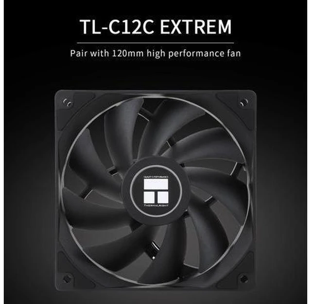 Alt view image 11 of 12 - Peerless Assassin 120 SE Extrem CPU Air Cooler with 6 Heat Pipes, Dual PWM Fans, AGHP heatpipe Technology, 154mm High Cooling, for AM5/AM4, Intel LGA1851/1700/1150/1151/1155/1156/1200