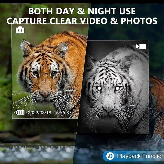 Alt view image 8 of 10 - Ecocleanpath 1080P Night Vision Monocular with 5X Zoom & 300m Range, Infrared Goggles for Hunting, Camping