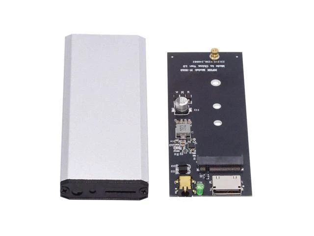 Alt view image 8 of 14 - Oculink SFF-8612 SFF-8611 to M.2 NGFF M-Key to NVME PCIe SSD 2280 SSD Enclosure Adapter for Mainboard SF-087