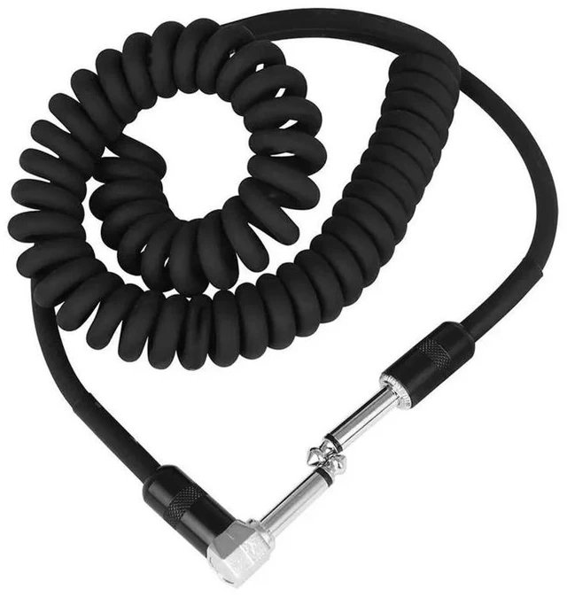 Alt view image 8 of 12 - Electric Guitar Cable Braided 6.5Mm Audio Mono Cable Electric Box Audio Cable Noise Reduction