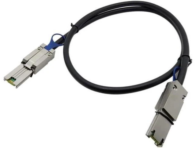 Alt view image 4 of 6 - External MINI SAS 26P SFF-8088 TO SFF-8088 Data Cable Mini SAS SFF-8088 Male To 8088 Male Cable 26P TO 26P Hard Disk Cable