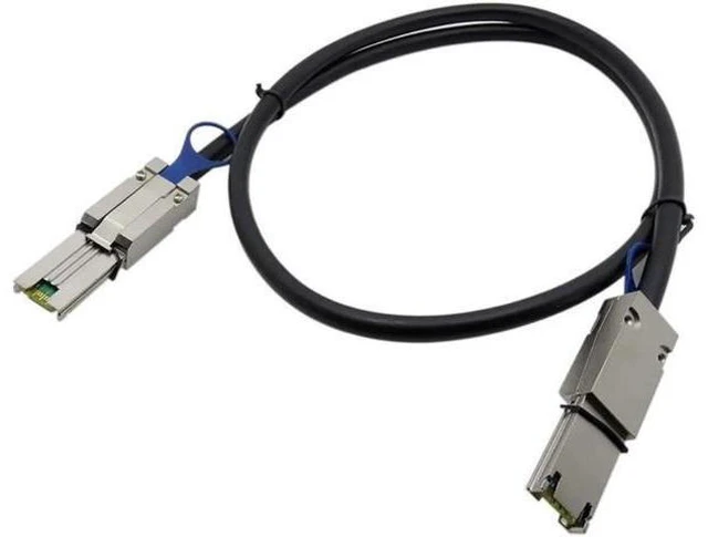 Alt view image 6 of 6 - External MINI SAS 26P SFF-8088 TO SFF-8088 Data Cable Mini SAS SFF-8088 Male To 8088 Male Cable 26P TO 26P Hard Disk Cable