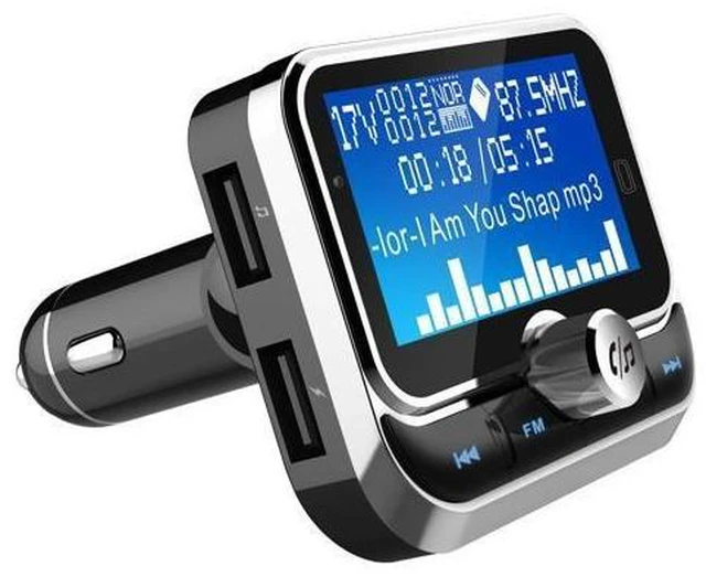 Alt view image 10 of 10 - New BC32 in-car MP3 card player with large screen, supports 7 languages, comes with folder and remote control, in-car Bluetooth player