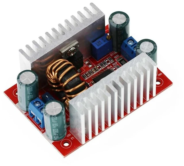Alt view image 5 of 6 - LED Driver Voltage Charger Step Up Module DC 400W 15A High-power Step-up Boost Converter Constant Current Power Supply Module