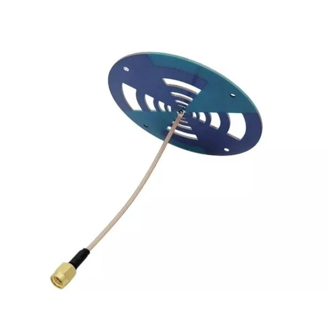 Alt view image 6 of 10 - UWB Ultra-Wideband Partial Discharge Antenna 550MHz - 7GHz Logarithmic Periodic Omnidirectional Antenna 915RFID