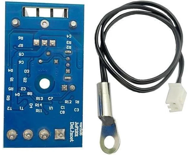 Alt view image 14 of 14 - DC 12V 1A Automatic PC CPU Fan Temperature Control Speed Controller Case Fan Speed Governor with Sensor for 2 3 4 Wire Fan