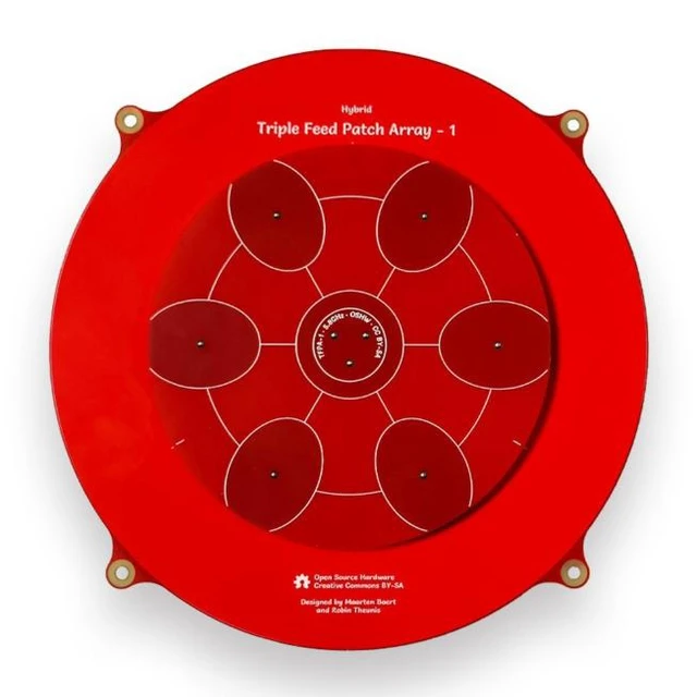 Alt view image 11 of 14 - Array antenna - High-gain long-range FPV5.8G video transmission antenna - 150-200mm remote measurement and mapping tower antenna black