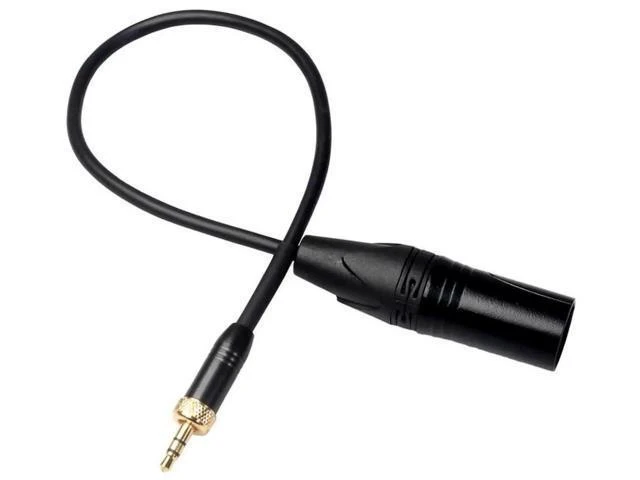 Alt view image 8 of 8 - Hot Sale Adapter Cable Classic Delicate 3.5mm to 3Pin XLR Male Adapter Cable for Wireless Microphone Transmitter