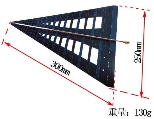 Alt view image 6 of 8 - UWB 500MHz - 7.5GHz log-periodic antenna direction-finding antenna broadband antenna high-gain RF antenna