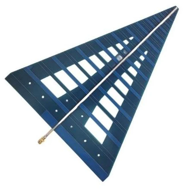 Alt view image 5 of 8 - UWB 500MHz - 7.5GHz log-periodic antenna direction-finding antenna broadband antenna high-gain RF antenna