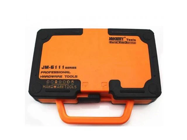 Alt view image 14 of 14 - Jakemy JM-6111 69 in 1 Multipurpose Precision Screwdriver Hardware Repair Open Tools Demolition Kit for Electronic Devices Eyeglass