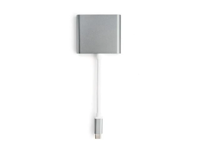 Alt view image 8 of 10 - Mosible USB C HUB to HDMI Adapter for Macbook Pro/Air Thunderbolt 3 USB Type C Hub to HDMI 4K USB 3.0 Port USB-C Power Delivery