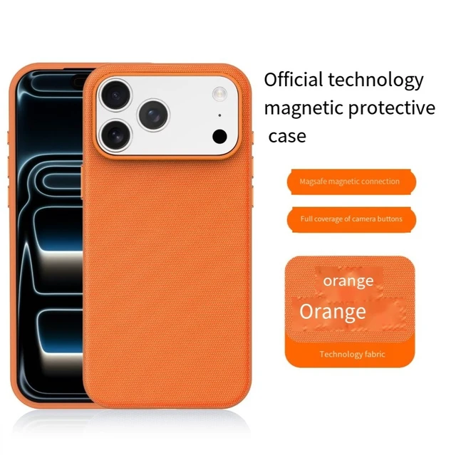 Alt view image 10 of 12 - This magnetic technology protective case is suitable for the iPhone 18 Pro Max phone case, an anti-drop protection cover, of the new model.