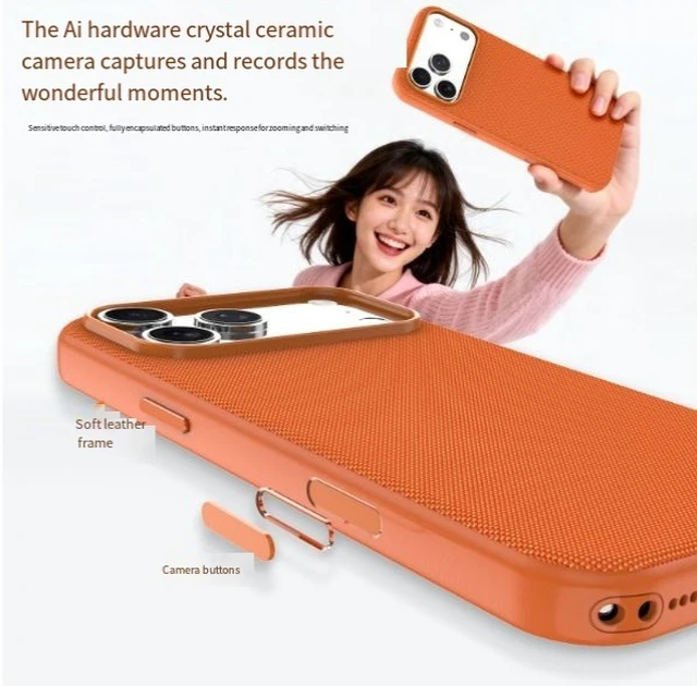 Alt view image 11 of 12 - This magnetic technology protective case is suitable for the iPhone 18 Pro Max phone case, an anti-drop protection cover, of the new model.
