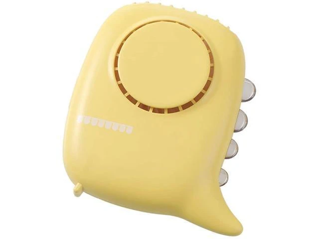 Alt view image 10 of 14 - Portable Hanging Neck Fan Handheld USB Nihgt Light 3 Speed Adjustable Air Cooler usb fan desk fan usb desk fan mini fan usb desktop fan fans fans cooling usb fans cooling usb fans desk mini fans fan