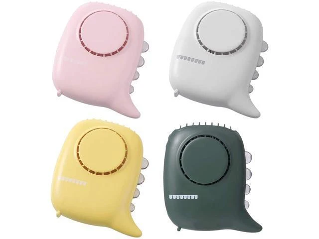 Alt view image 9 of 14 - Portable Hanging Neck Fan Handheld USB Nihgt Light 3 Speed Adjustable Air Cooler usb fan desk fan usb desk fan mini fan usb desktop fan fans fans cooling usb fans cooling usb fans desk mini fans fan