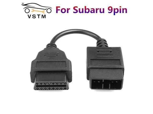 Alt view image 2 of 2 - FOR 9pin cable OBD1 to obd2 16 pin lead Diagnostic interface cable 9 pin OBDII Exteon Cable Professional