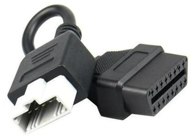 Alt view image 2 of 2 - FOR 5Pin OBD Motorcycle Cable 16Pin Plug Cable Diagnostic Cable 5Pin To OBD2 16Pin OBD II Exteon Cable 5 PIN Auto Cable