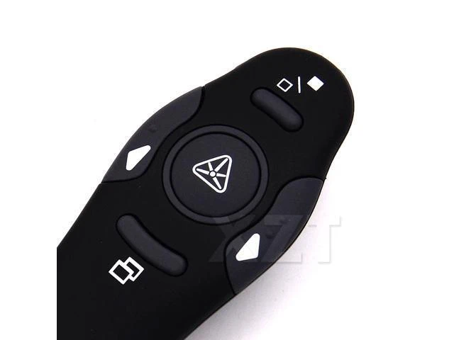 Alt view image 9 of 12 - Newest Hot 2.4GHz Wireless Presenter Red Laser Pointers Pen USB Receiver RF Remote Control Page Turn PPT Powerpoint Presentation