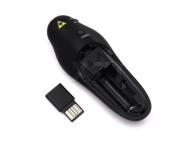 Alt view image 8 of 12 - Newest Hot 2.4GHz Wireless Presenter Red Laser Pointers Pen USB Receiver RF Remote Control Page Turn PPT Powerpoint Presentation