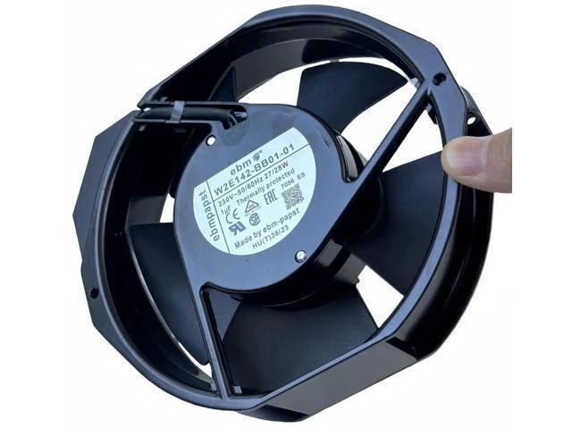 Alt view image 12 of 14 - Vszerda for ebm-papst W2E142-BB01-01 7056ES Cooling Fan,230V 50/60Hz 27/28W 172×150×38mm Metal high Temperature Resistant Fan,172cm Axial Flow Cooling Fan