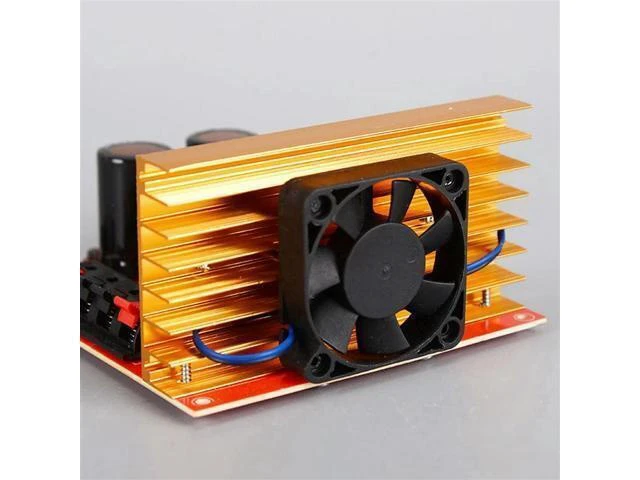 Alt view image 12 of 12 - 3X Power Amplifier Audio Board 180W+180W 2.0 Channel FET Speaker Amplifier Sound Preamplifier Dual AC18V-26V With Fan