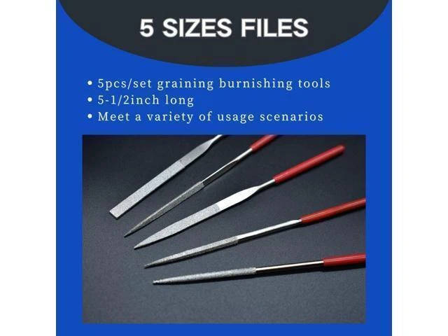 Alt view image 12 of 14 - 3D Printer Tool Kit, 24pcs 3D Printer Nozzle Cleaning Tool Removal Tool Kit, Wire Brush, Wire Flush Cutter, Scraper Knife, Diamond Files, Tweezer, Putty Knife for 3D Printer, Model Building