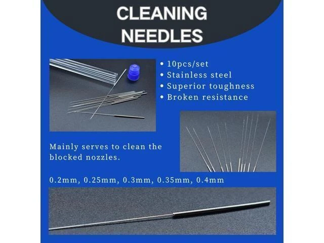 Alt view image 13 of 14 - 3D Printer Tool Kit, 24pcs 3D Printer Nozzle Cleaning Tool Removal Tool Kit, Wire Brush, Wire Flush Cutter, Scraper Knife, Diamond Files, Tweezer, Putty Knife for 3D Printer, Model Building