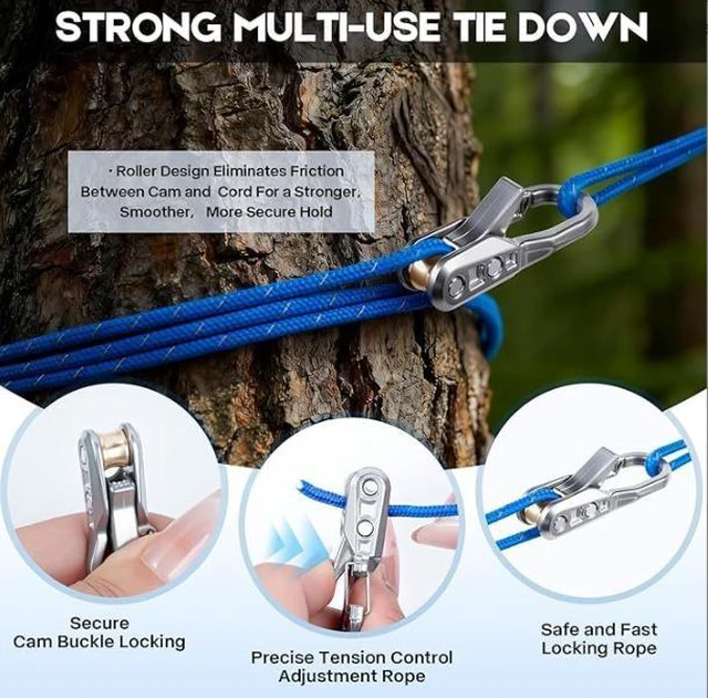 Alt view image 10 of 10 - New Product: Rope Tightening Tool - Simple Hook Design----6 hooks and 6 ropes