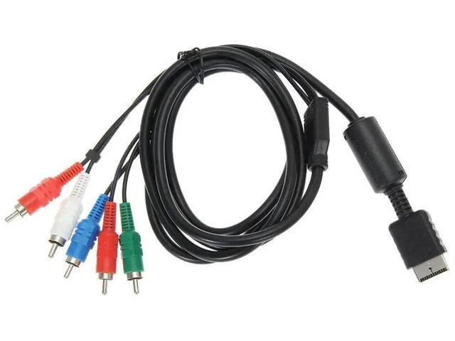 Alt view image 4 of 6 - HDTV AV Audio Video Cable AV Component Cable Cord Wire HDTV AV Audio Video Component Cable Cord for PS3 PS2