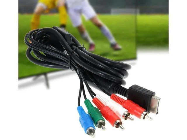 Alt view image 5 of 6 - HDTV AV Audio Video Cable AV Component Cable Cord Wire HDTV AV Audio Video Component Cable Cord for PS3 PS2