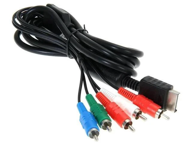 Alt view image 6 of 6 - HDTV AV Audio Video Cable AV Component Cable Cord Wire HDTV AV Audio Video Component Cable Cord for PS3 PS2