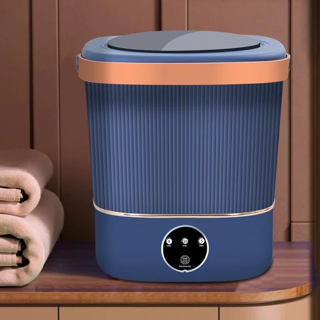 Alt view image 8 of 8 - Portable mini-sized washing machine for underwear and underpants, lazy person's washing machine, student dormitory portable washer