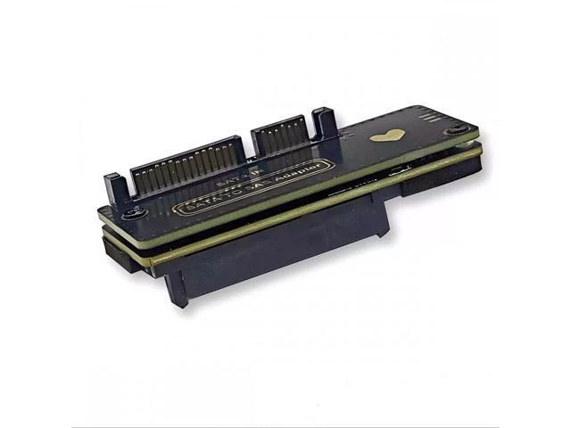 Alt view image 9 of 14 - SFF-8482 SAS 29Pin to 7+15 22Pin SATA Hard Disk Drive Raid Adapter with Chipset and Power Port SF-090-SATA