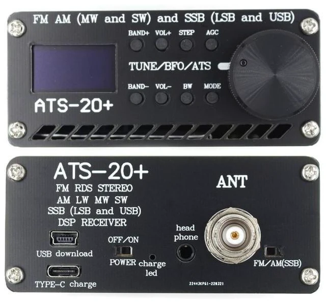 Alt view image 9 of 10 - ATS-20 + Si4732 Full Band Radio Receiver for FM, AM, MW, SW, SSB (LSB and USB)