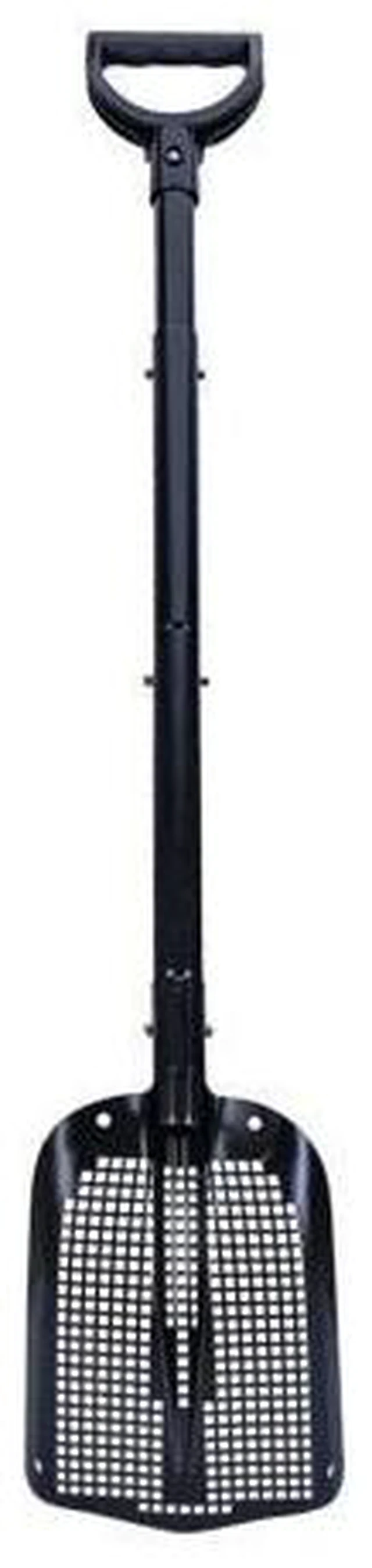Alt view image 2 of 2 - Easy Assembly Aluminum Alloy Sifting Shovel, 8.2 in Scoop, 45.2 in Handle, for Coop and Garden Cleaning, Farm and Soil