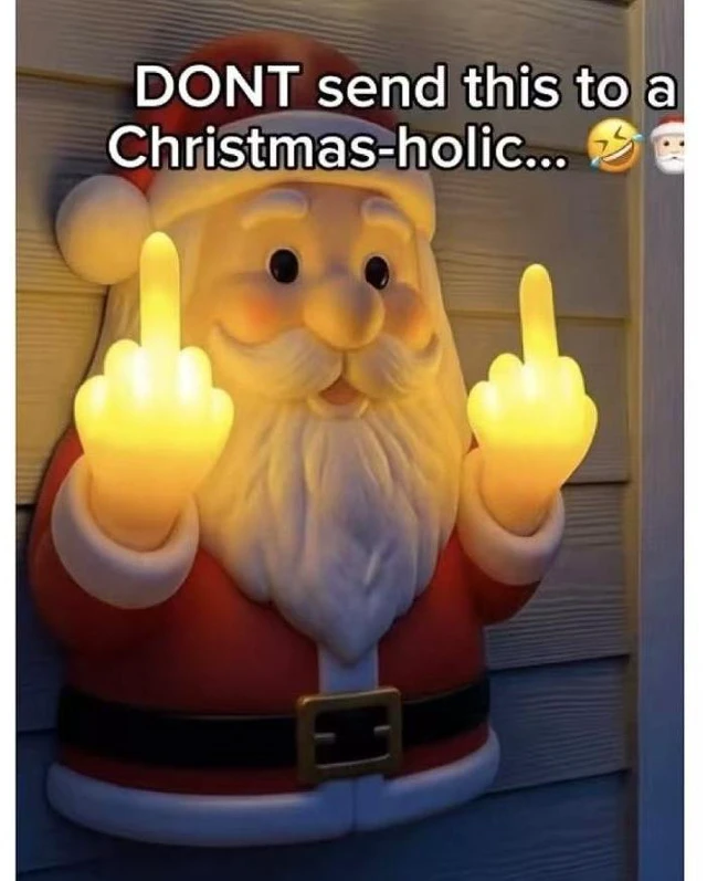 Alt view image 10 of 10 - Halloween Santa's index finger glowing night light for porch, bedroom or balcony atmosphere decoration, decorative pendant light