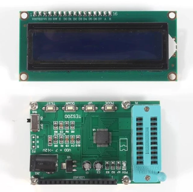 Alt view image 12 of 12 - TES200 Integrated Circuit Tester - 74 40 Series IC Tester - IC Logic Gate Good/Bad Tester
