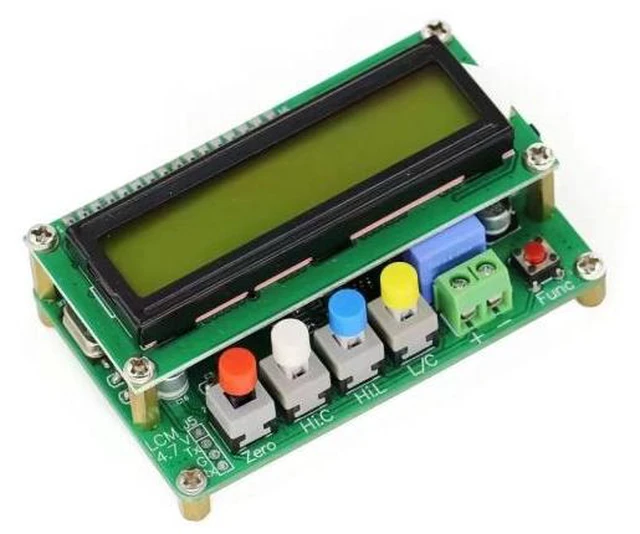 Alt view image 8 of 12 - All-in-one Digital Inductance and Capacitance Meter LC100-A LC100A Multifunction Meter Capacitance Meter Inductance Meter