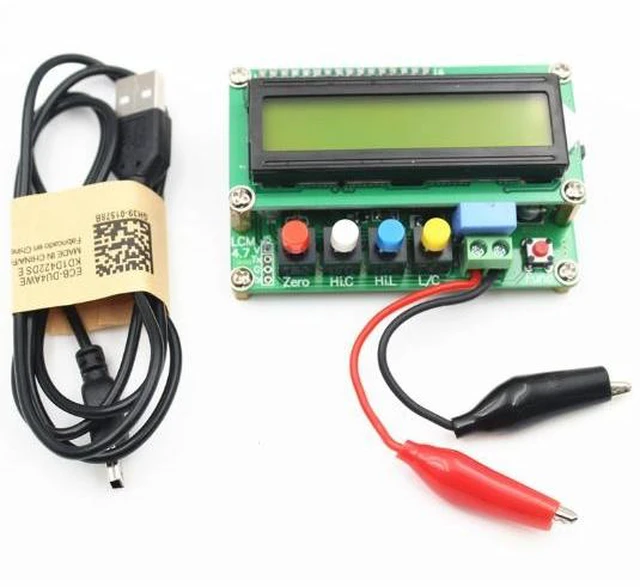 Alt view image 12 of 12 - All-in-one Digital Inductance and Capacitance Meter LC100-A LC100A Multifunction Meter Capacitance Meter Inductance Meter